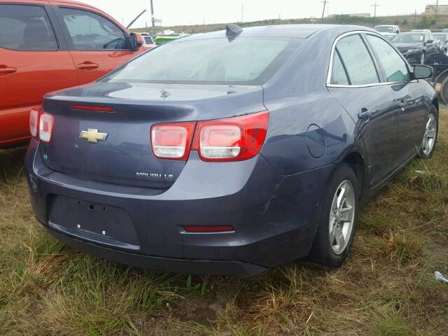 1G11B5SL1FF286894 - 2015 CHEVROLET MALIBU LS BLUE photo 4