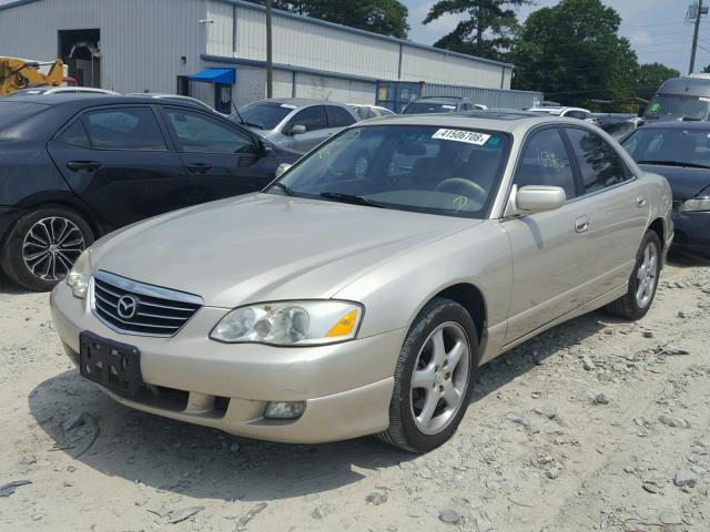 JM1TA222011701640 - 2001 MAZDA MILLENIA S GOLD photo 2