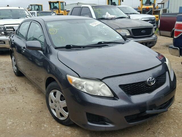 1NXBU4EE2AZ167314 - 2010 TOYOTA COROLLA BA GRAY photo 1