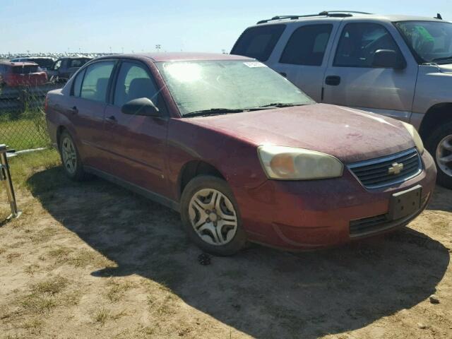 1G1ZS58F97F233060 - 2007 CHEVROLET MALIBU BURGUNDY photo 1