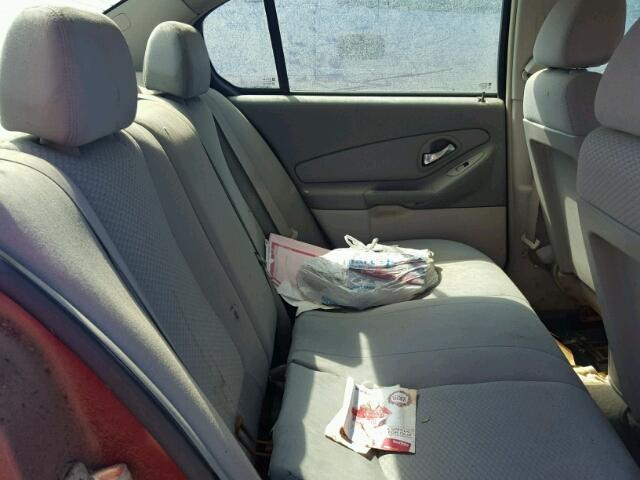 1G1ZS58F97F233060 - 2007 CHEVROLET MALIBU ბურგუნდია ფოტო 6