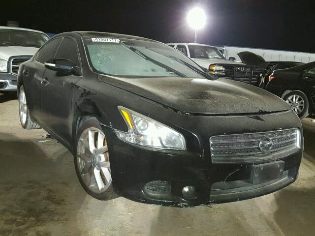 1N4AA51E49C808393 - 2009 NISSAN MAXIMA BLACK photo 1