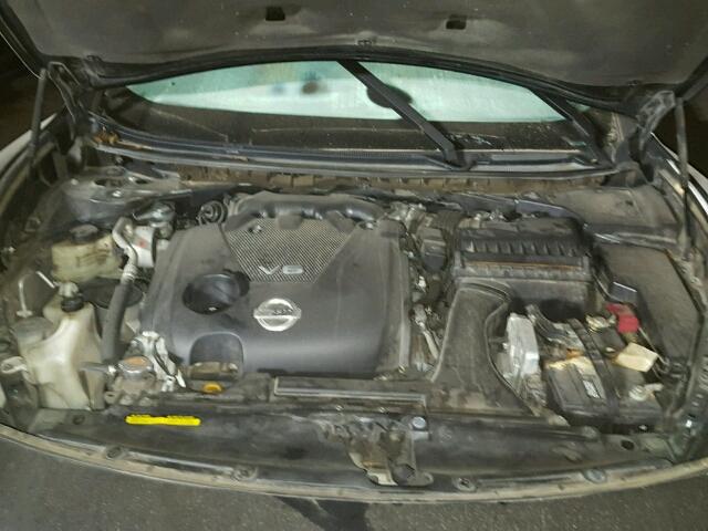 1N4AA51E49C808393 - 2009 NISSAN MAXIMA BLACK photo 7