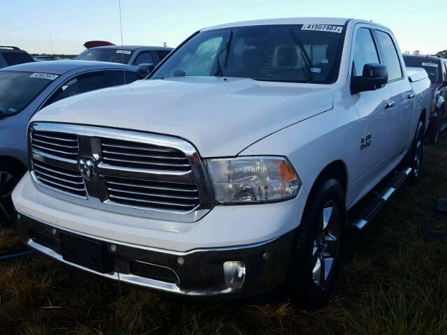 1C6RR6LG8HS609482 - 2017 RAM 1500 WHITE photo 2