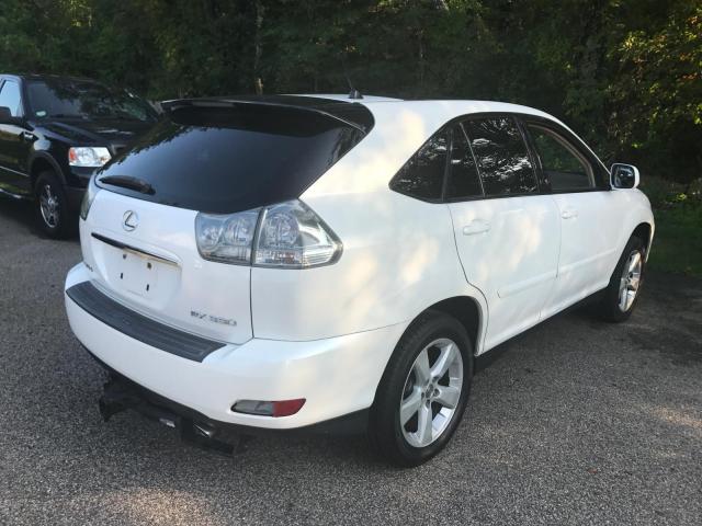 JTJGA31U440002545 - 2004 LEXUS RX 330 WHITE photo 4