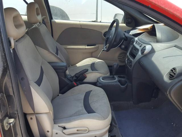 1G8AN12F54Z148783 - 2004 SATURN ION LEVEL RED photo 5