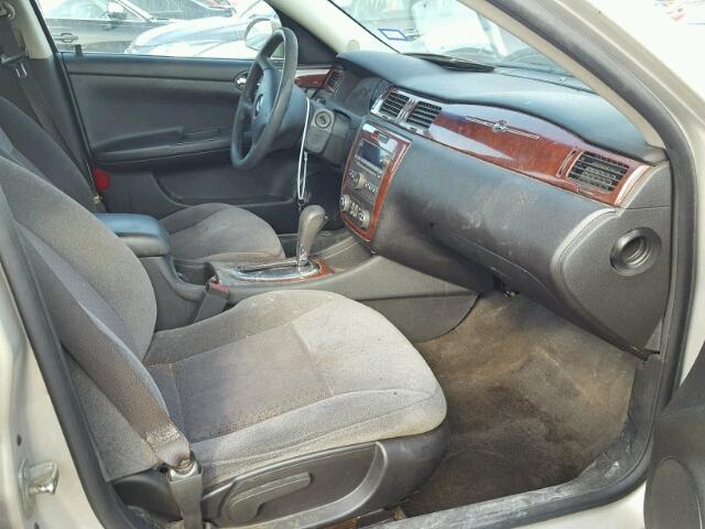 2G1WB57K091121226 - 2009 CHEVROLET IMPALA LS BEIGE photo 5