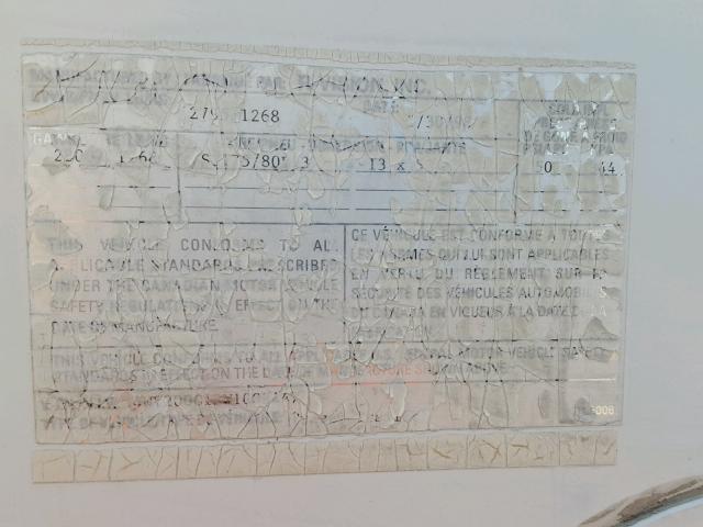 4WY200G12W1003447 - 1998 UTILITY TRAILER WHITE photo 10