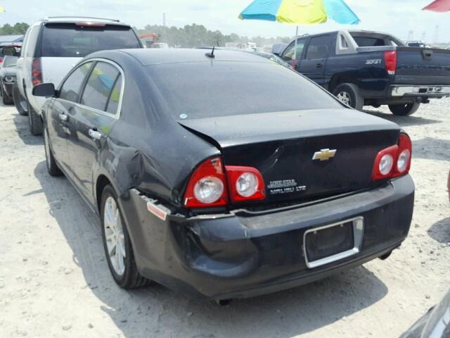 1G1ZE5E79BF358766 - 2011 CHEVROLET MALIBU LTZ 黑色 照片 3