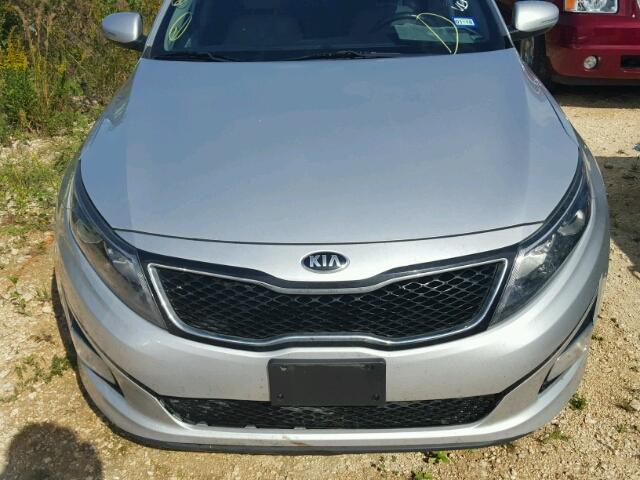 5XXGN4A76EG319346 - 2014 KIA OPTIMA SILVER photo 9