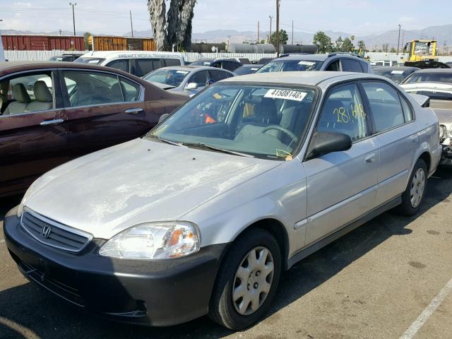2HGEJ6612XH594992 - 1999 HONDA CIVIC BASE Gümüş foto 2