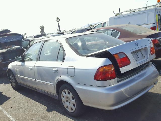 2HGEJ6612XH594992 - 1999 HONDA CIVIC BASE Gümüş foto 3