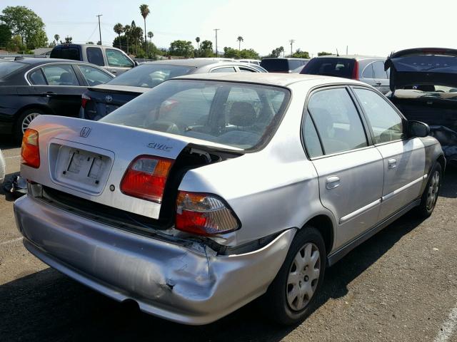 2HGEJ6612XH594992 - 1999 HONDA CIVIC BASE Gümüş foto 4