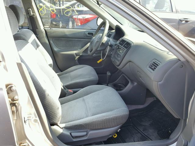 2HGEJ6612XH594992 - 1999 HONDA CIVIC BASE Gümüş foto 5