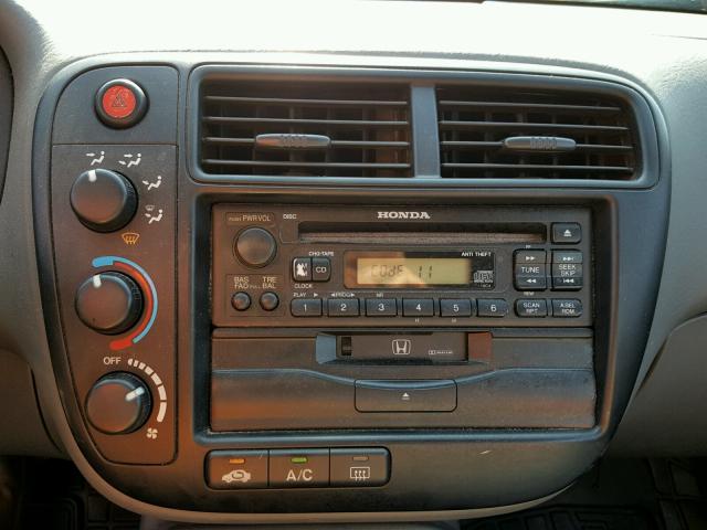 2HGEJ6612XH594992 - 1999 HONDA CIVIC BASE Gümüş foto 9