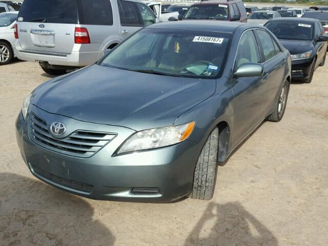 4T4BE46K59R099531 - 2009 TOYOTA CAMRY BASE GREEN photo 2