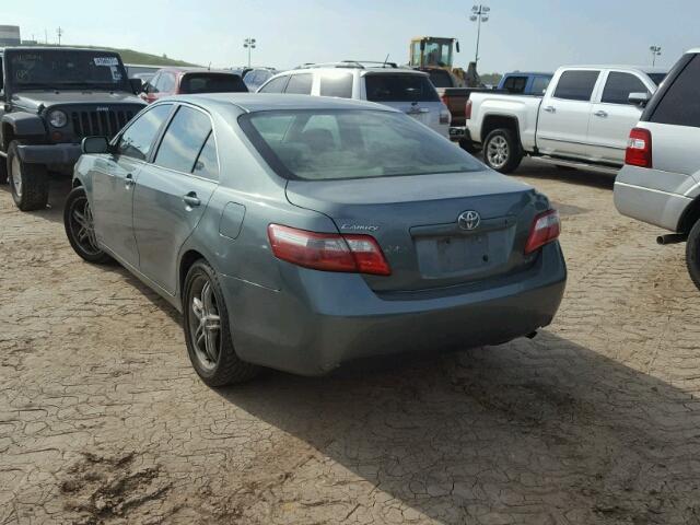 4T4BE46K59R099531 - 2009 TOYOTA CAMRY BASE GREEN photo 3