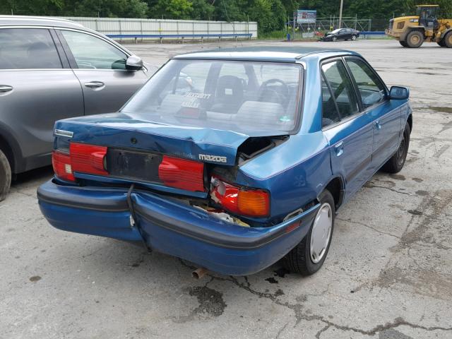 JM1BG2261R0765555 - 1994 MAZDA PROTEGE LX BLUE photo 4