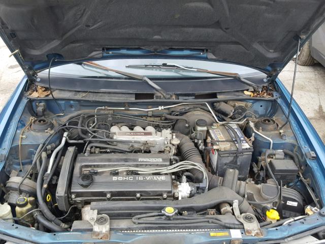 JM1BG2261R0765555 - 1994 MAZDA PROTEGE LX BLUE photo 7