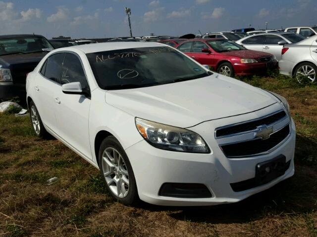 1G11D5RR6DF111638 - 2013 CHEVROLET MALIBU 1LT WHITE photo 1