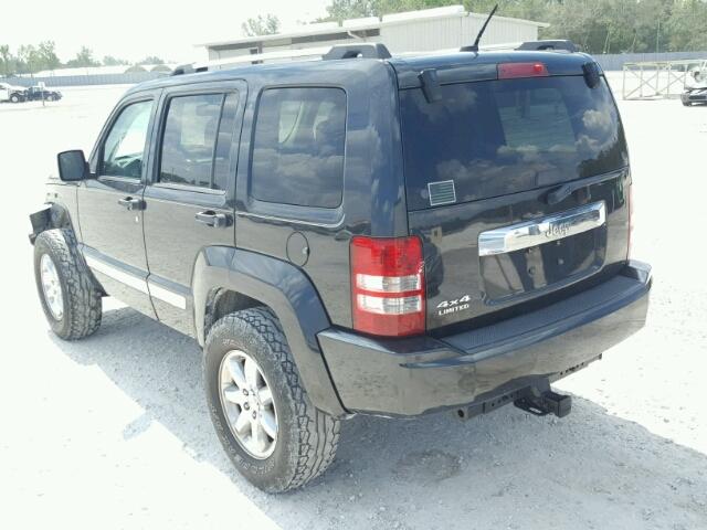 1J4PN5GK8AW111425 - 2010 JEEP LIBERTY LI GREEN photo 3