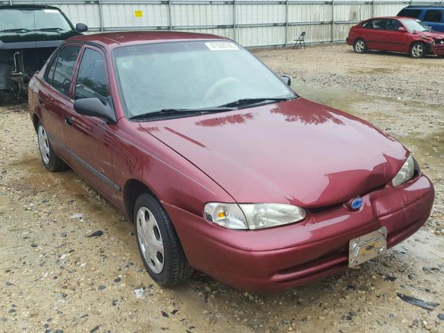 1Y1SK5282YZ430974 - 2000 CHEVROLET GEO PRIZM MAROON photo 1