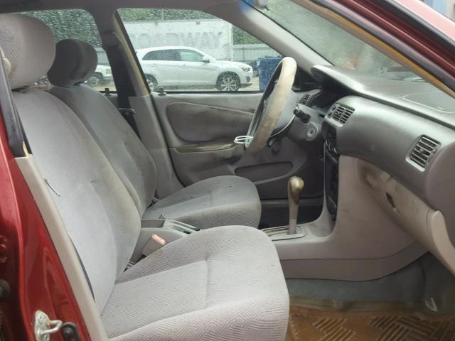 1Y1SK5282YZ430974 - 2000 CHEVROLET GEO PRIZM 栗色 照片 5