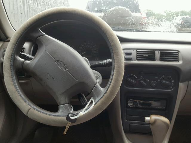 1Y1SK5282YZ430974 - 2000 CHEVROLET GEO PRIZM 栗色 照片 9