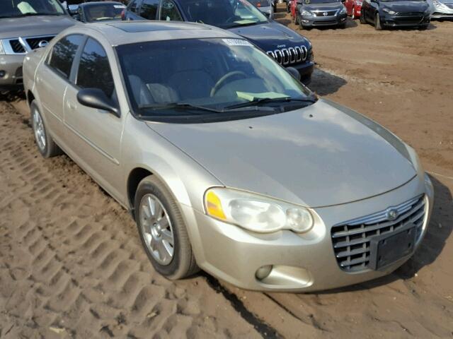 1C3EL66R75N688115 - 2005 CHRYSLER SEBRING LI CREAM photo 1