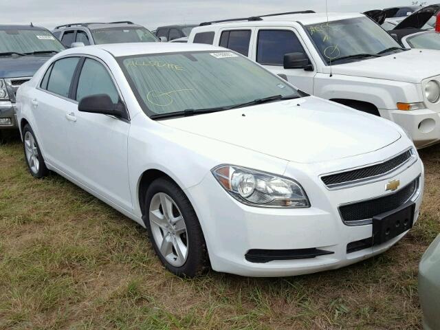 1G1ZB5E04CF260578 - 2012 CHEVROLET MALIBU LS WHITE photo 1