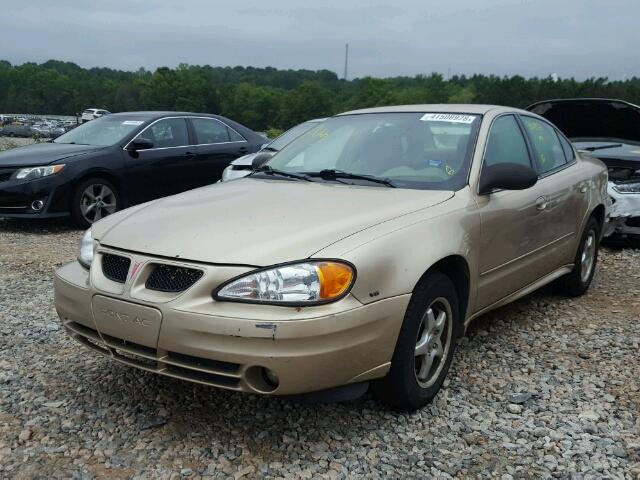 1G2NE52E65M130222 - 2005 PONTIAC GRAND AM S 棕色 照片 2