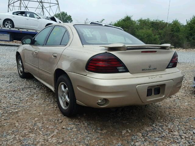 1G2NE52E65M130222 - 2005 PONTIAC GRAND AM S 棕色 照片 3