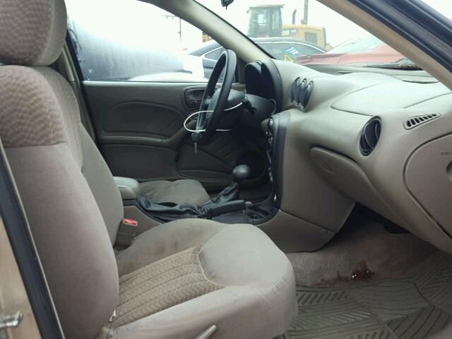 1G2NE52E65M130222 - 2005 PONTIAC GRAND AM S 棕色 照片 5
