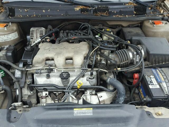 1G2NE52E65M130222 - 2005 PONTIAC GRAND AM S 棕色 照片 7