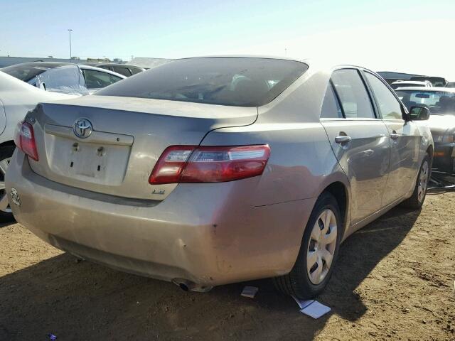 4T1BE46K09U906502 - 2009 TOYOTA CAMRY BASE BEIGE photo 4