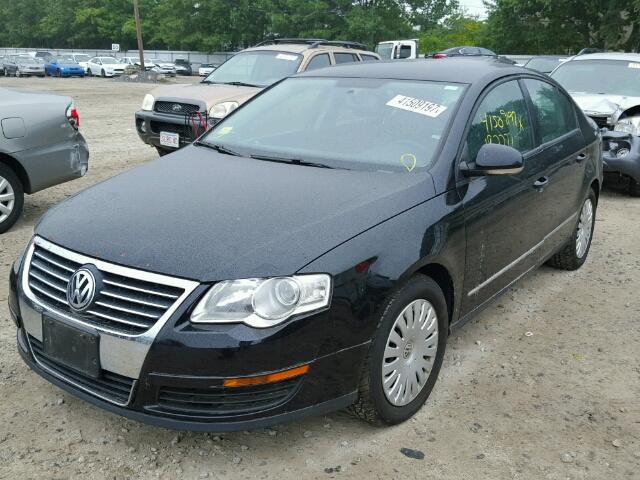 WVWGK93C86P092705 - 2006 VOLKSWAGEN PASSAT 2.0 BLACK photo 2