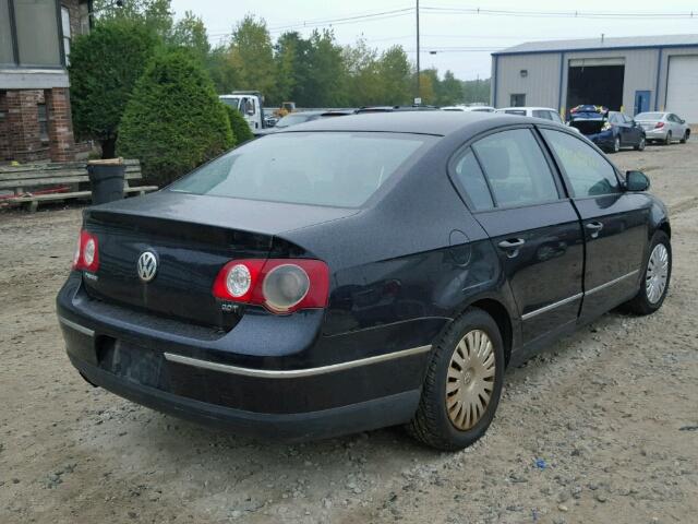 WVWGK93C86P092705 - 2006 VOLKSWAGEN PASSAT 2.0 BLACK photo 4