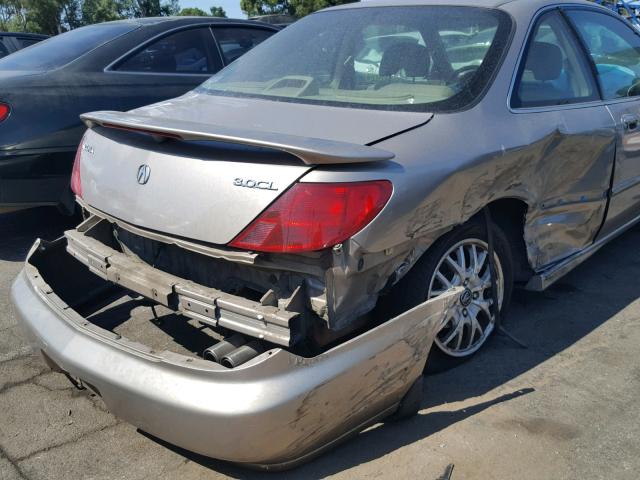 19UYA225XXL000912 - 1999 ACURA 3.0CL TAN photo 9