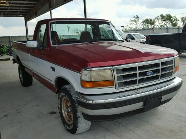 1FTEF14H5SNA63370 - 1995 FORD F150 TWO TONE photo 1