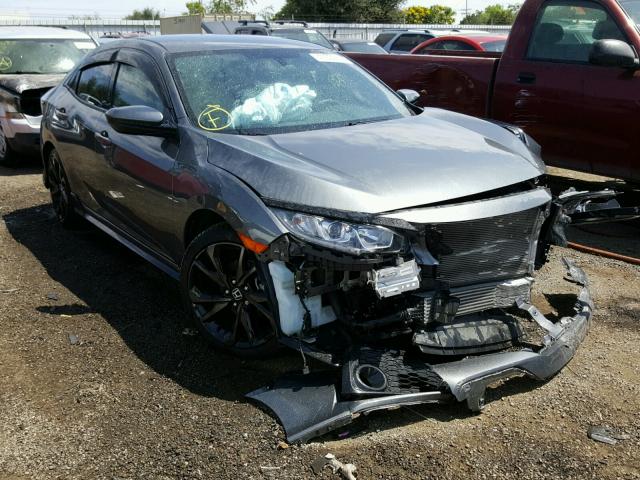 SHHFK7H4XJU403327 - 2018 HONDA CIVIC SPOR CHARCOAL photo 1