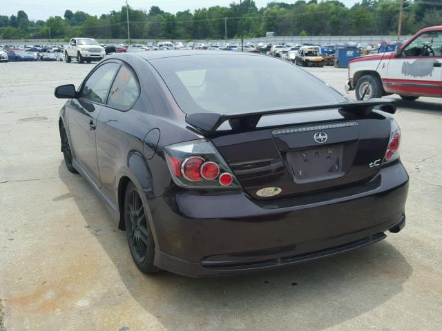 JTKDE167780270361 - 2008 TOYOTA SCION TC 勃艮第红 照片 3