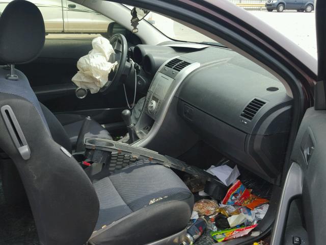 JTKDE167780270361 - 2008 TOYOTA SCION TC 勃艮第红 照片 5