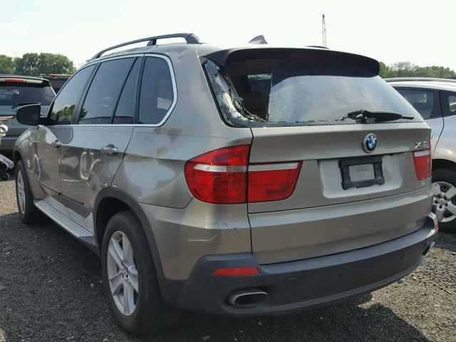 5UXFE835X9L310118 - 2009 BMW X5 XDRIVE4 GOLD photo 3