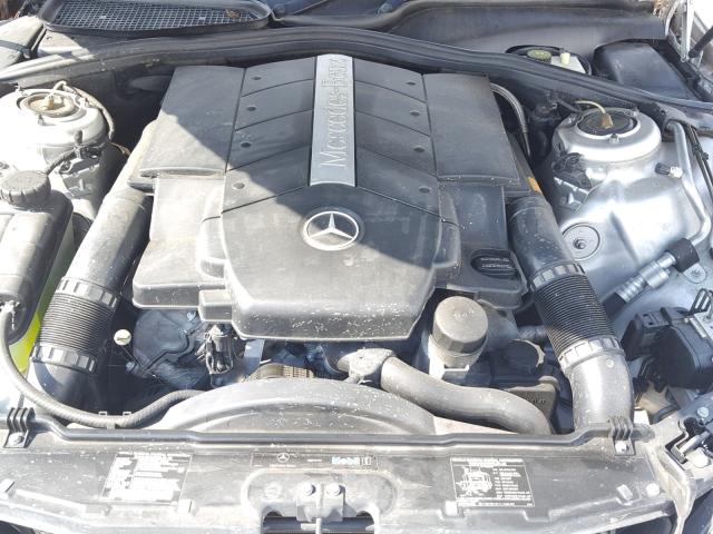 WDBNG75J93A356231 - 2003 MERCEDES-BENZ S 500 SILVER photo 7