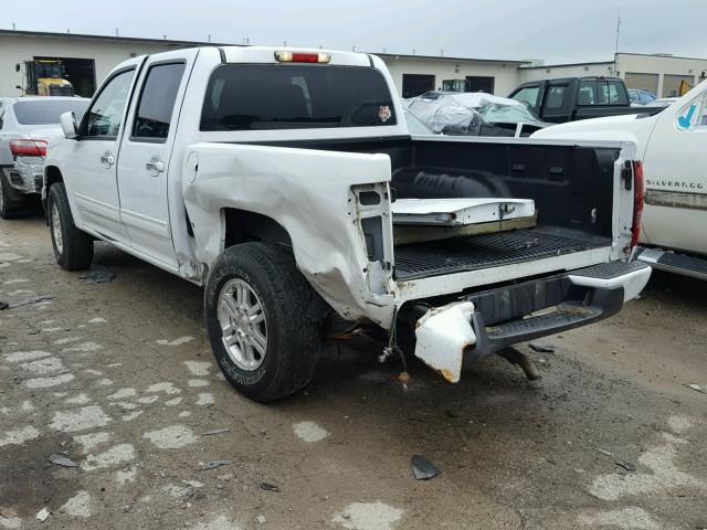 1GCHTCFE8B8106764 - 2011 CHEVROLET COLORADO L WHITE photo 3