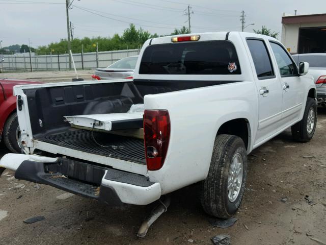1GCHTCFE8B8106764 - 2011 CHEVROLET COLORADO L WHITE photo 4