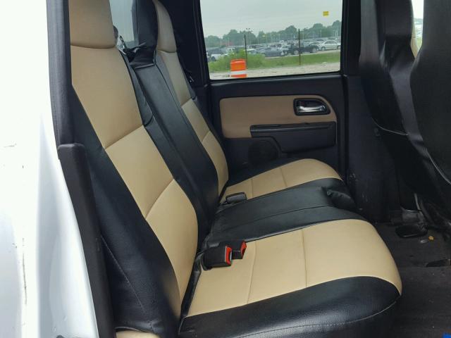 1GCHTCFE8B8106764 - 2011 CHEVROLET COLORADO L WHITE photo 6