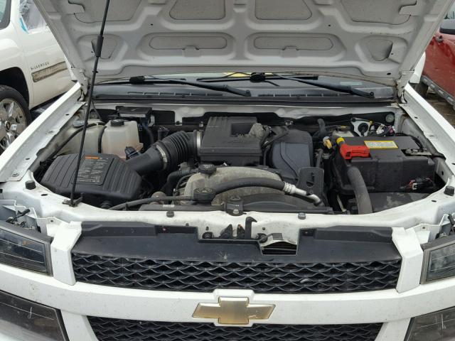 1GCHTCFE8B8106764 - 2011 CHEVROLET COLORADO L WHITE photo 7