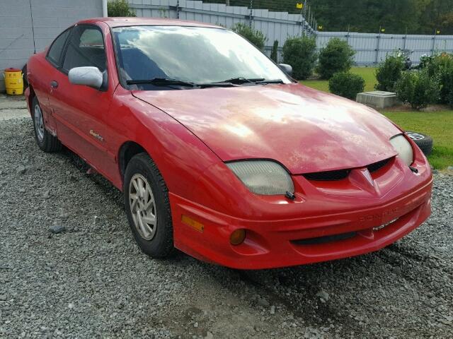 1G2JB124517181114 - 2001 PONTIAC SUNFIRE SE RED photo 1