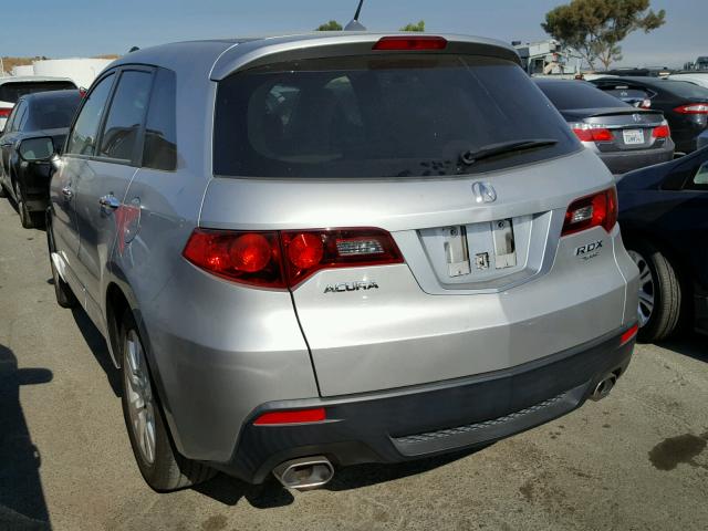 5J8TB2H26CA001565 - 2012 ACURA RDX SILVER photo 3